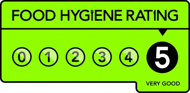 picture of our five eho  food hygiene