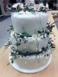 3 tier Autumn wedding cake