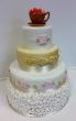 4 Tier wedding cake