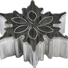 Stainless steal snowflake cutter 
