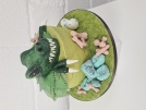 Green Dragon Birthday Cake