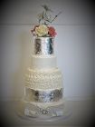 Five Tier Wedding Cake