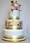 Autumn wedding cake