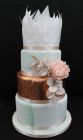 4 tier wedding cake