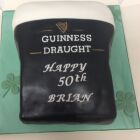 50th Adult Birthday Cake