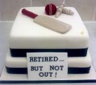 Mans Retirement cake